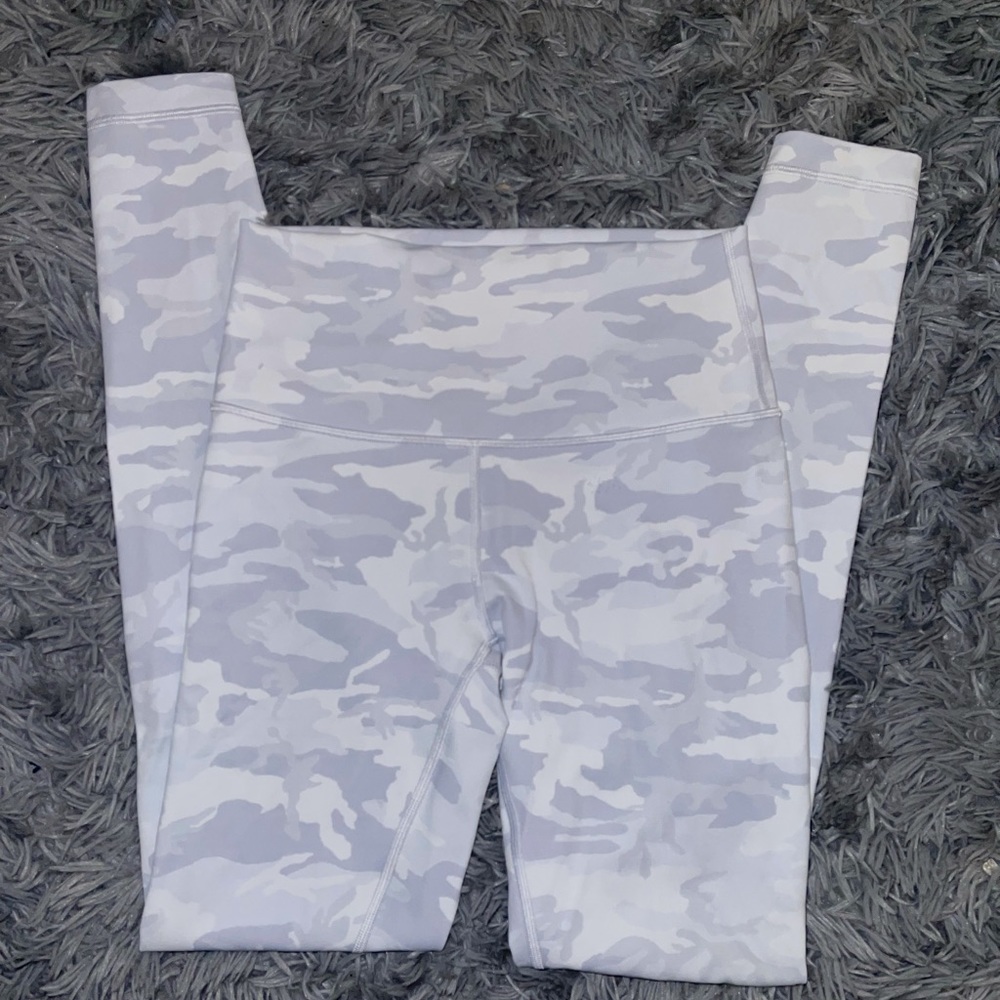 grey camo lululemon leggings